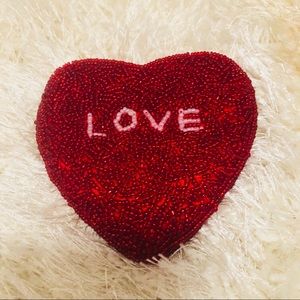 ❤️All You Need is Love Little Beaded Coin Purse❤️